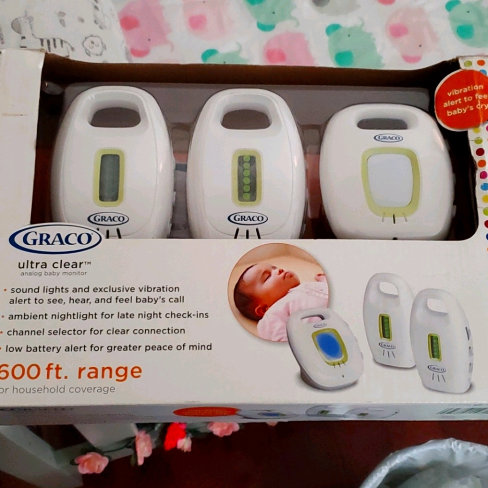 Graco ultra clear baby monitor